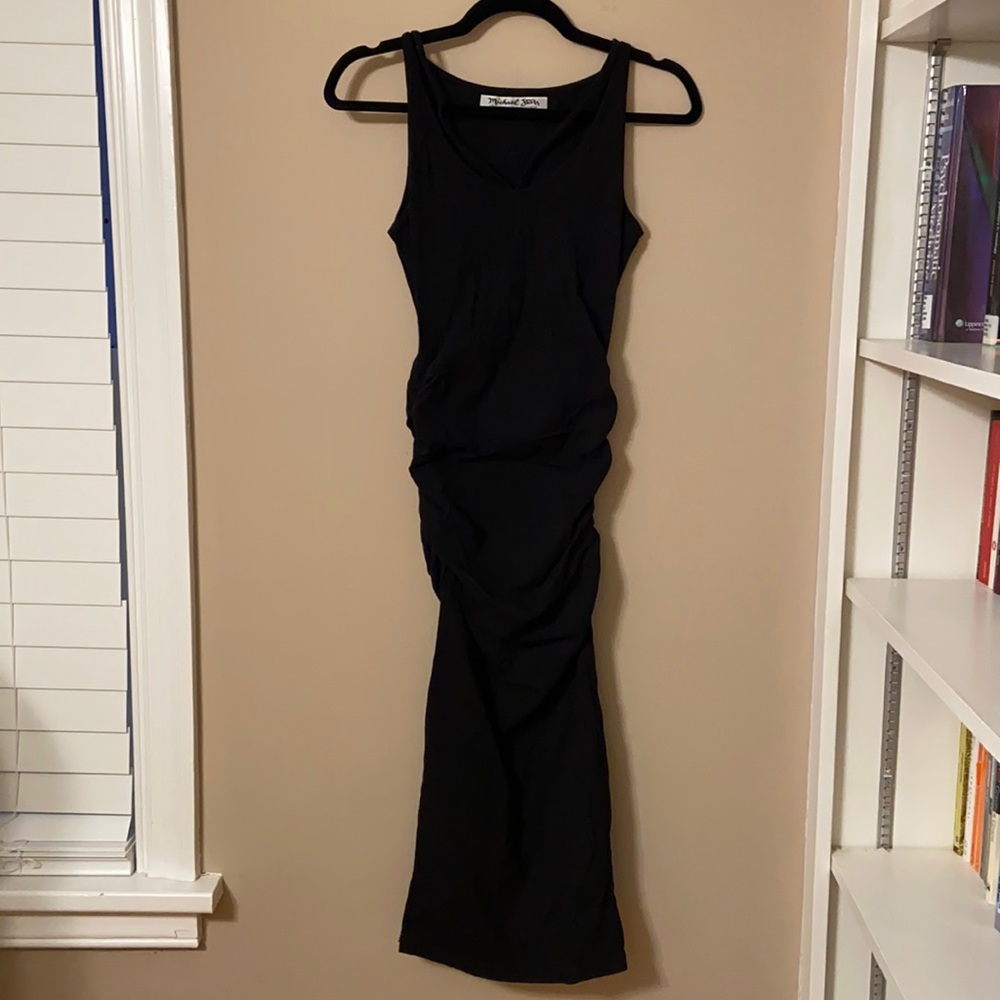 Michael Stars Midi Dress in Black Size XS